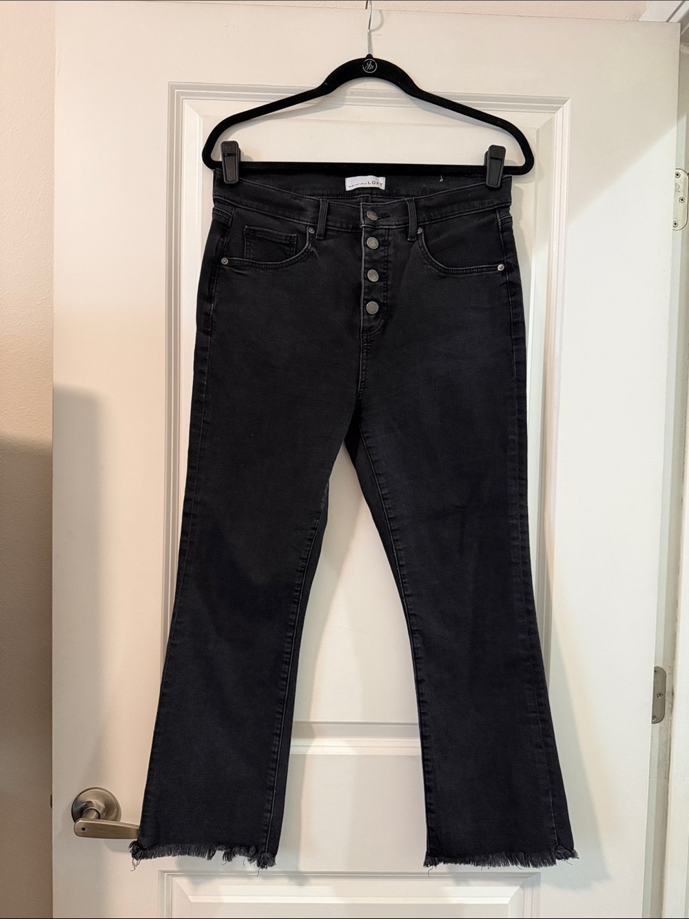 LOFT Cropped Flare Jeans